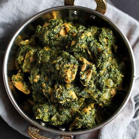 Chicken Saag Wala