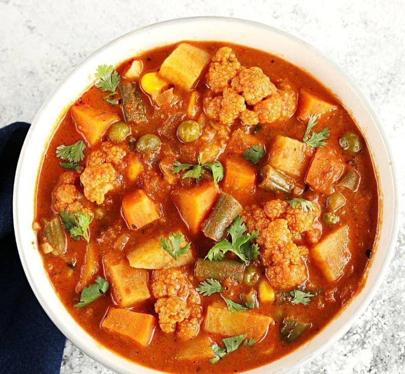 Mixed Vegetable Curry