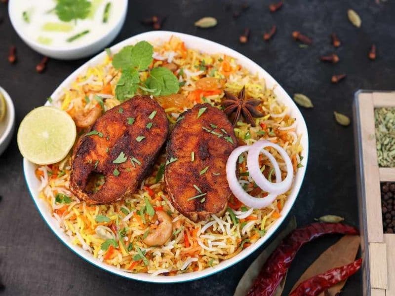 Fish Dum Biryani