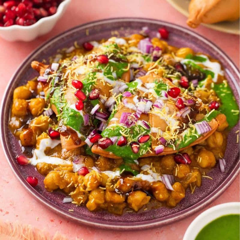 Punjabi Samosa Chaat